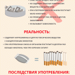 СНЮС некурительное бездымное табачное изделие